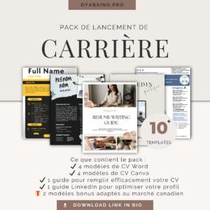 Pack Lancement de Carrière