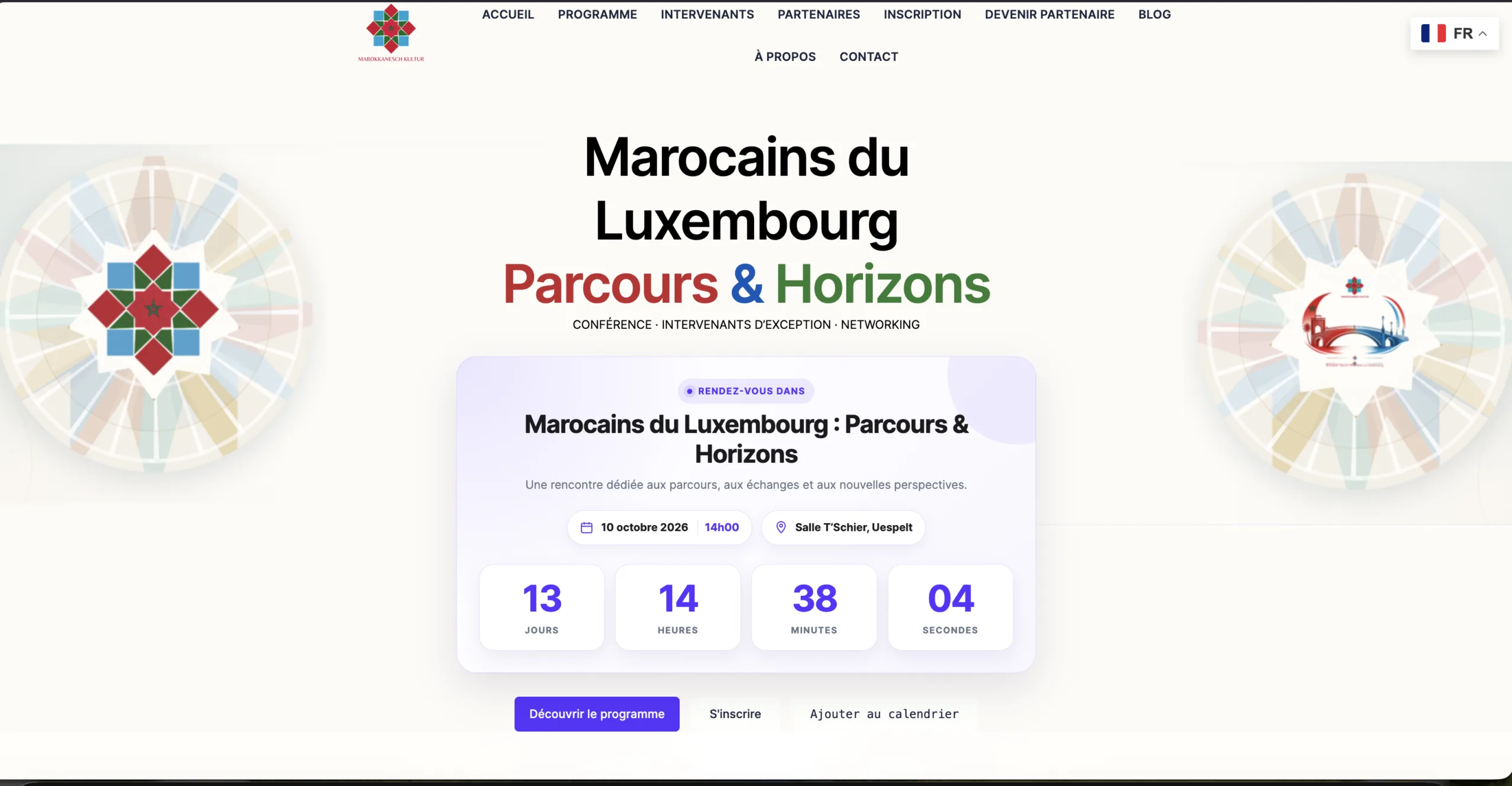Capture du projet Marokkanesch Kultur fournie par Dya Baino